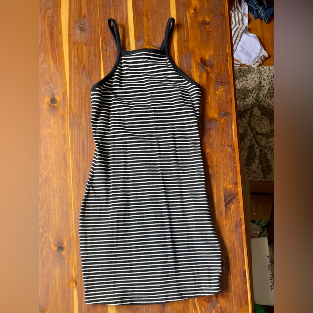 Express striped mini dress, NWOT.